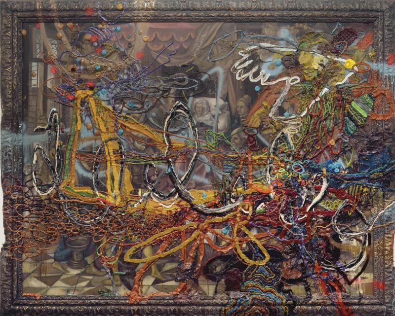 Artwork by Jigger Cruz, BLARES OF THE OPPOSITE, Made of Oil on canvas