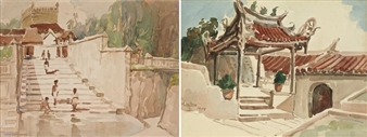 TO THE TEMPLE / PAVILION - Yong Mun Sen