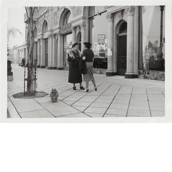 2 Works: Portrait of Gordon Parks; Women on Wiltshire Boulevard, Los Angeles