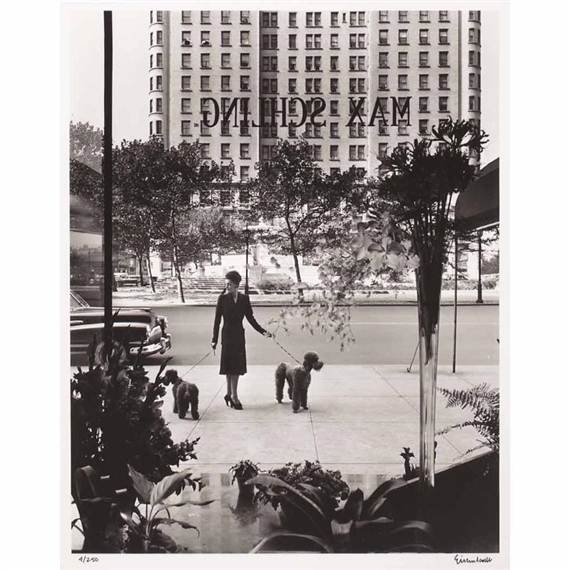 Max Schling, Fifth Avenue Circa 1950 by Alfred Eisenstaedt, Printed 1989