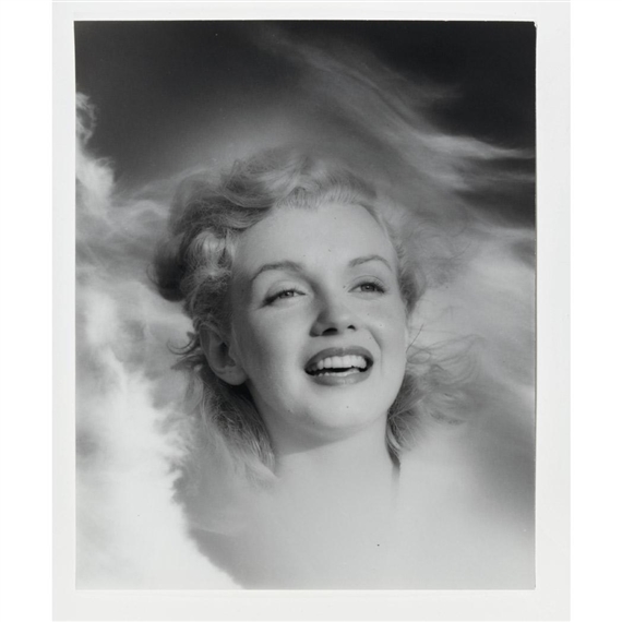 Marilyn Monroe (With Clouds) by Andre de Dienes, 1949