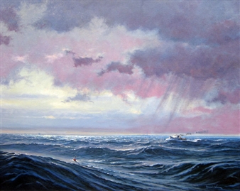 Installation view of Lance Walker exhibition at Cape Cod Museum of Art.