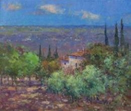 Landscape, Tuscany by J. D. Henderson