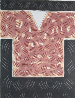 Mythos, together with three other prints, Bandilier, Bayta and Prayer and Petition - Julie Sullivan