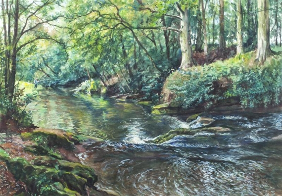 Above the Dam Keithick by James McIntosh Patrick‏