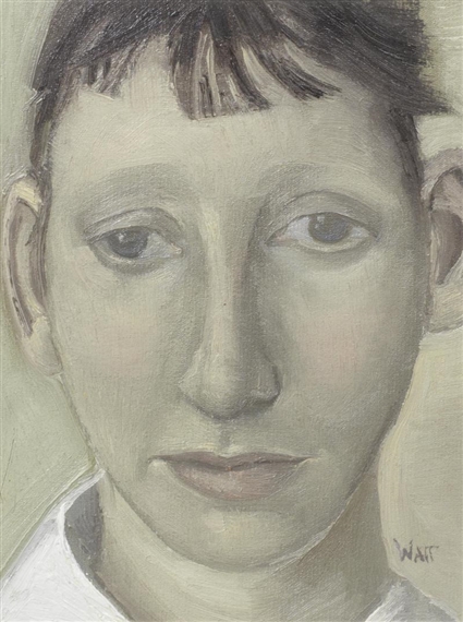 Head of a Young Woman by Alison Watt, 1989