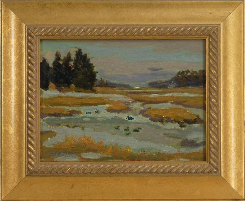 Joseph Rimini | Marsh landscape | MutualArt