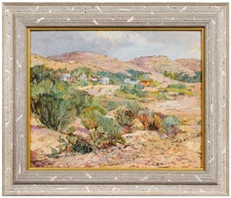 The Dry River Bed, West Texas - H. Denbo