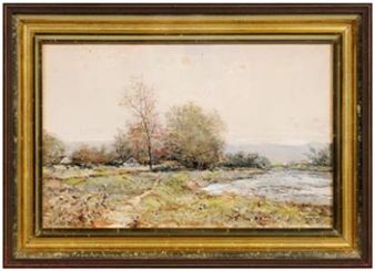 Rural Spring Landscape - Alfred S. Wall