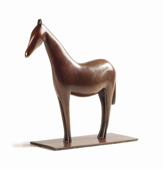 Stehendes Pferd by Ewald Mataré, 1928