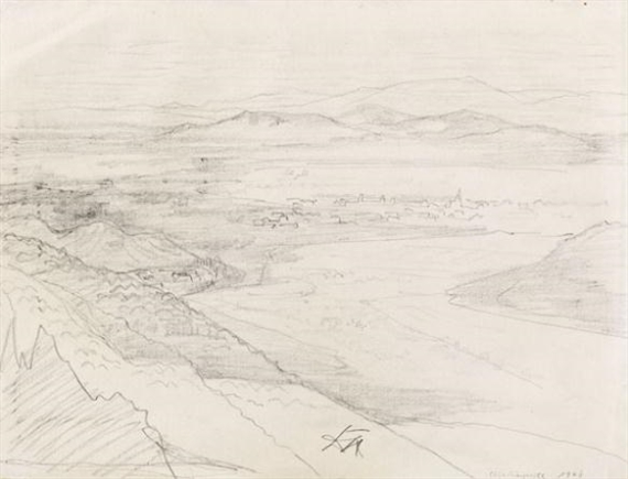 Überlinger See by Otto Dix, 1943