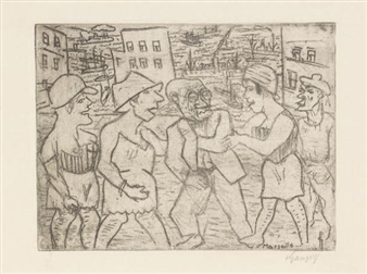 Kokottenüberfall, Marseille - Paul Gangolf