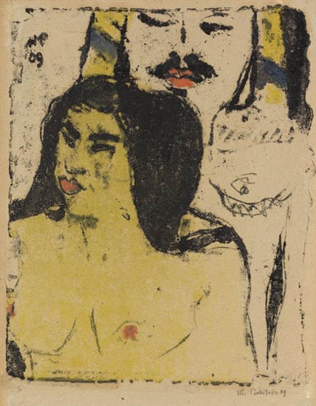 Mann und Weib by Max Pechstein, 1909