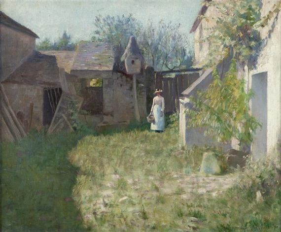 The Dovecote by Stephen Thomas, 1890