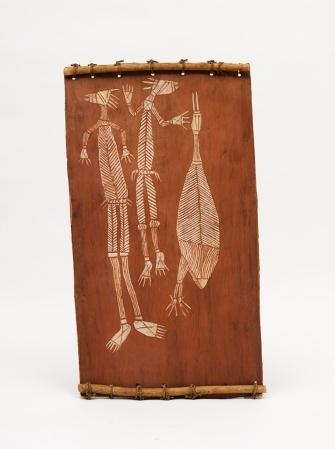Mimi Spirits and Jabiru by Sam Manguddja Garnarradj, 1965