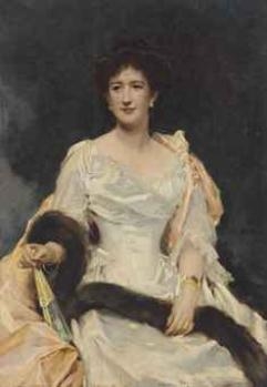 Portrait of a Lady by Raimundo de Madrazo y Garreta, 1888