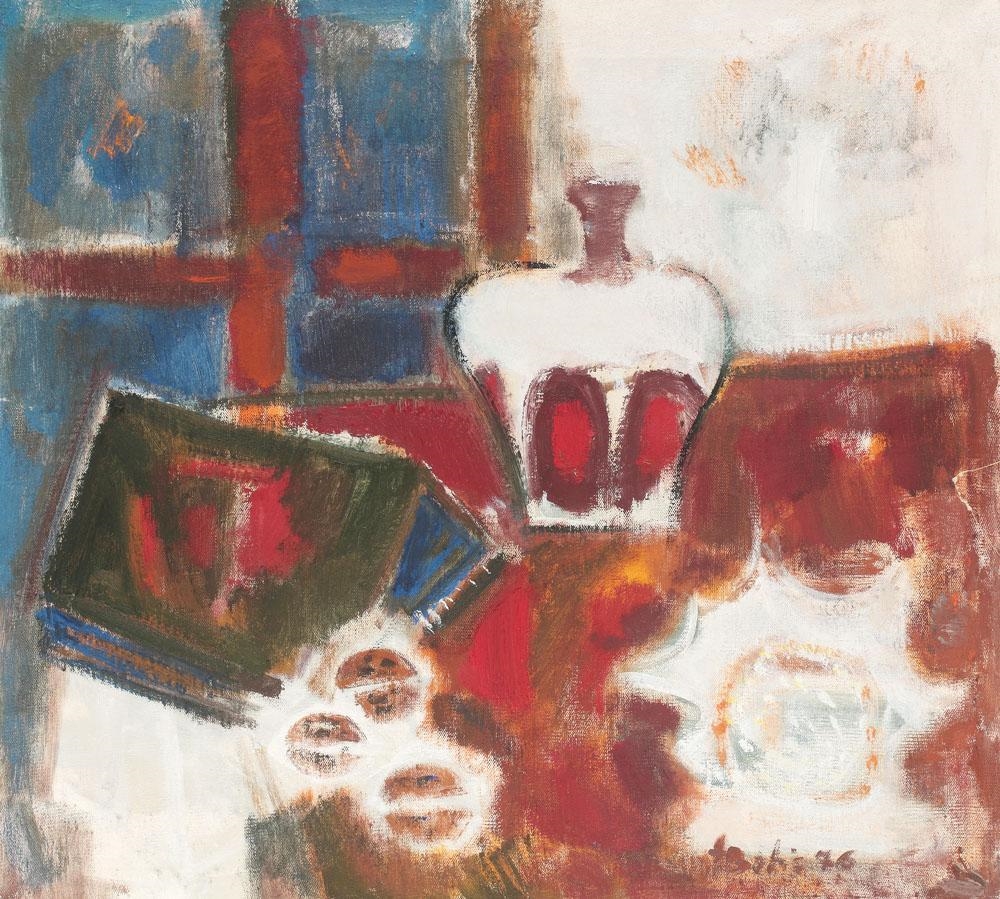 Artwork by Theodore Botiş, Still life, Made of oil on canvas