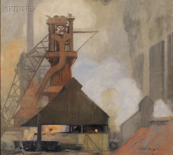 Bath Iron Works by Caroll Thayer Berry