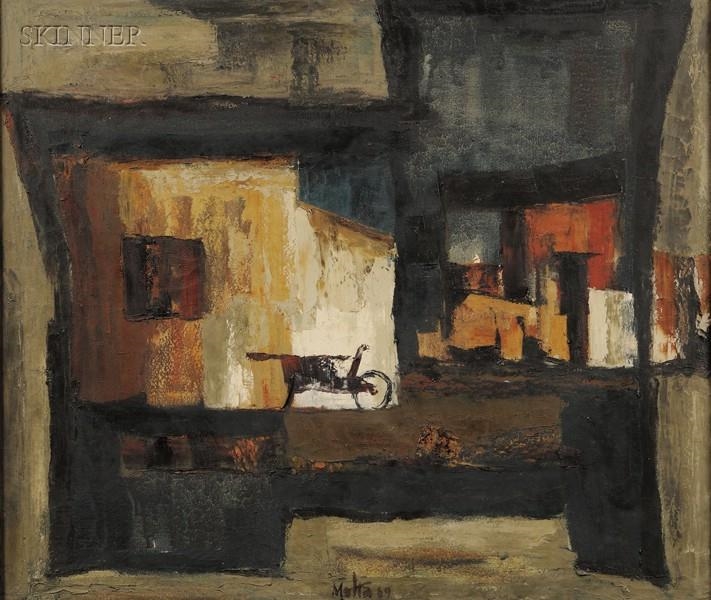 Artwork by Casimiro Motta, Evening, Made of Oil on canvas