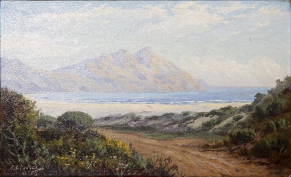 Hout Bay and Chapmans Peak by Edward Charles Moore, 1930