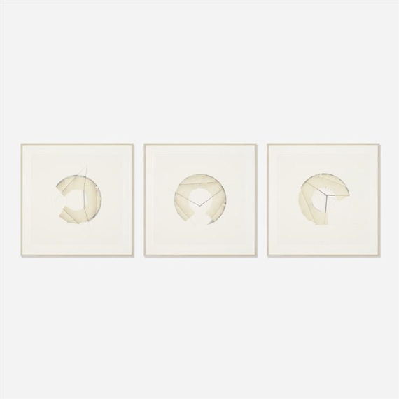 Triptych: Untitled by Jan Dibbets, 1980