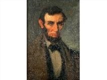 PORTRAIT OF ABRAHAM LINCOLN (1809-1865), 16th PRESIDENT OF THE UNITED STATES - Gordon Stevenson