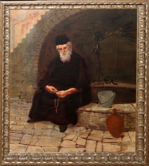 SEATED MONK - Siegfried Snel