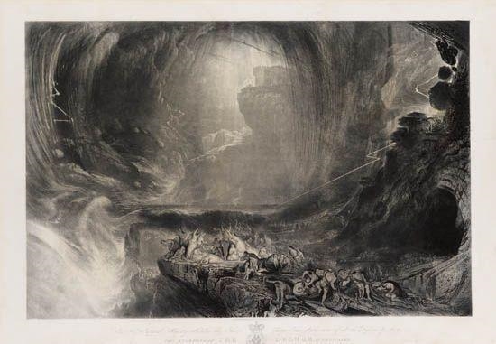 The Deluge by John Martin, 1828