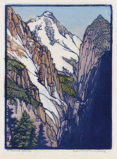 A Tatoosh Vista by Frances H. Gearhart