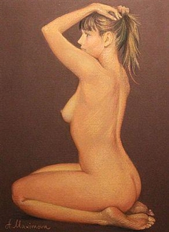 Nude Back - Angela Maximova