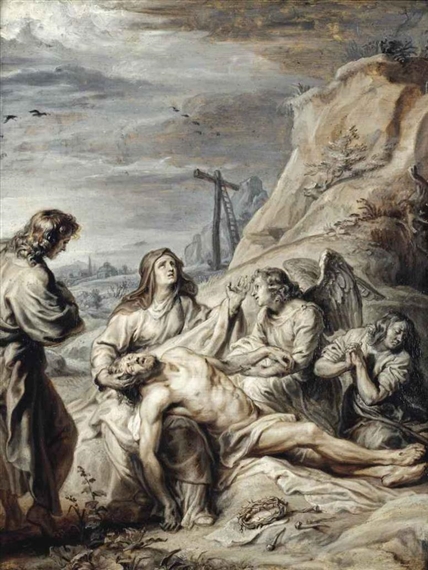 The Lamentation by Abraham van Diepenbeeck