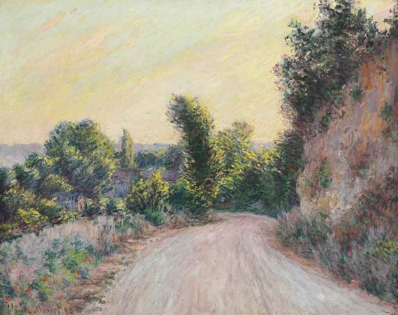 Chemin by Claude Monet, 1885