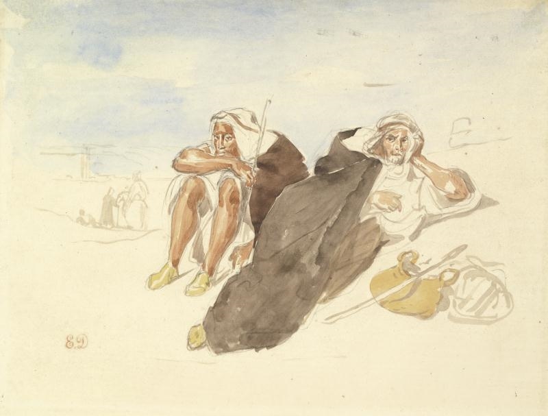 ARABS OF ORAN by Eugène Delacroix
