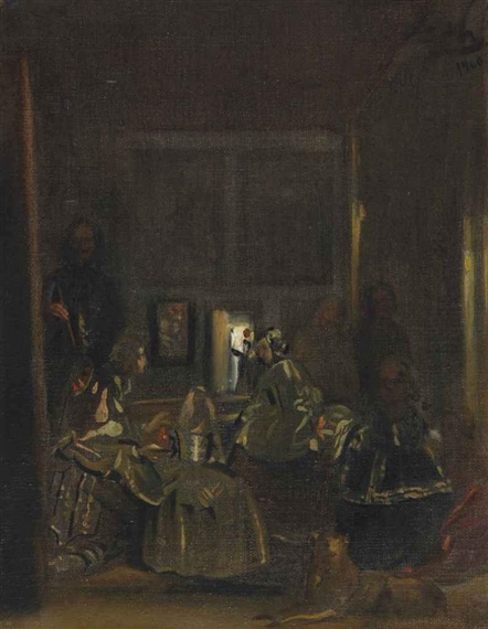 The Maids-in-Waiting by Salvador Dalí, 1960