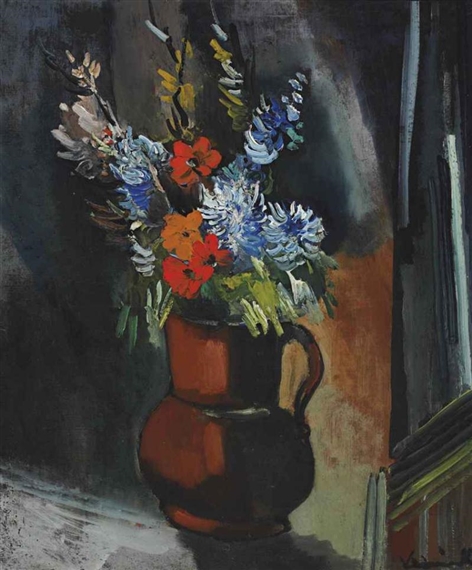 Bouquet de fleurs by Maurice de Vlaminck, 1914