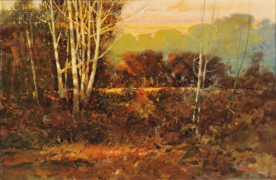 Autumn Birches by John Charles Terelak