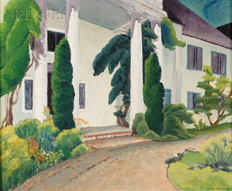 White Columns - Freda Churchwell MacAdam