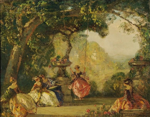 The Swing by Frederick Ballard Williams