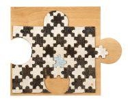 Puzzle-note de musique :  fragments assemblés en ligne mélodique - Jérôme Gulon