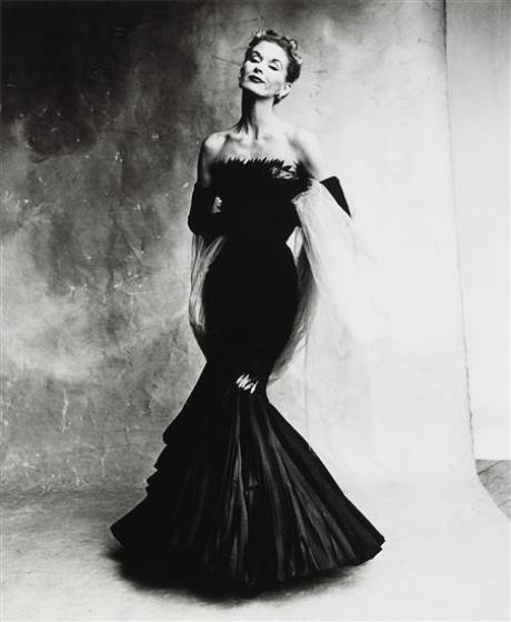 Rochas Mermaid Dress (B), (Lisa Fonssagrives-Penn), Paris by Irving Penn, 2005