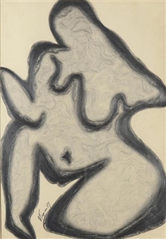 Seated Woman - Viktor Gershman