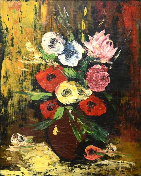 Louis Ritman | Still Life, Flowers in a Vase | MutualArt