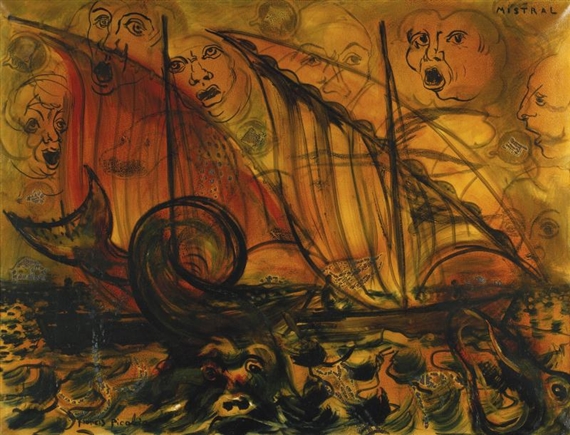 MISTRAL by Francis Picabia, circa 1930-1935