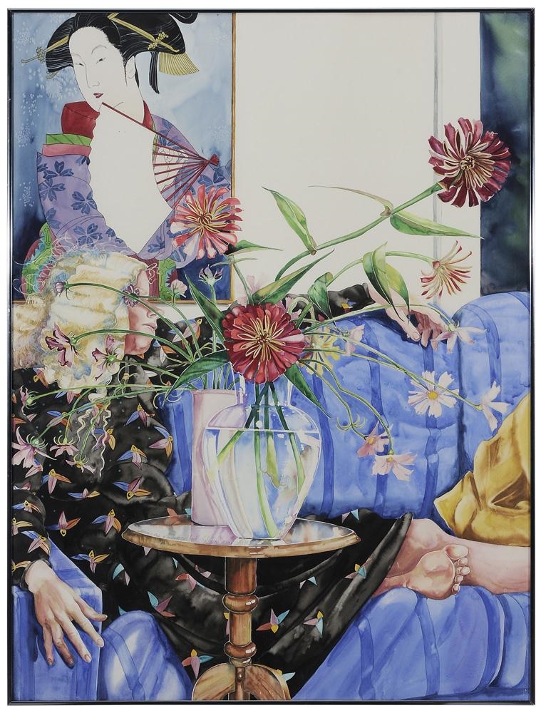 Kathleen Jardine Dreamscape With Dropped Book (1994) MutualArt