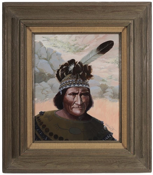 Chiricahua Apache by Ralph Wall, 1975