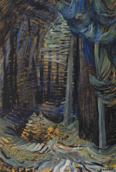 British Columbia Forest by Emily Carr, circa 1935