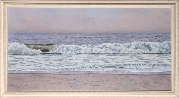 Artwork by Mickey Frome, Seascape Ninety, Made of Oil and Acrylic on Canvas