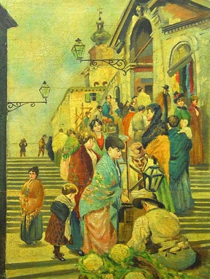 Artworks of Leonardo Bazzaro (Italian, 1853 - 1937)