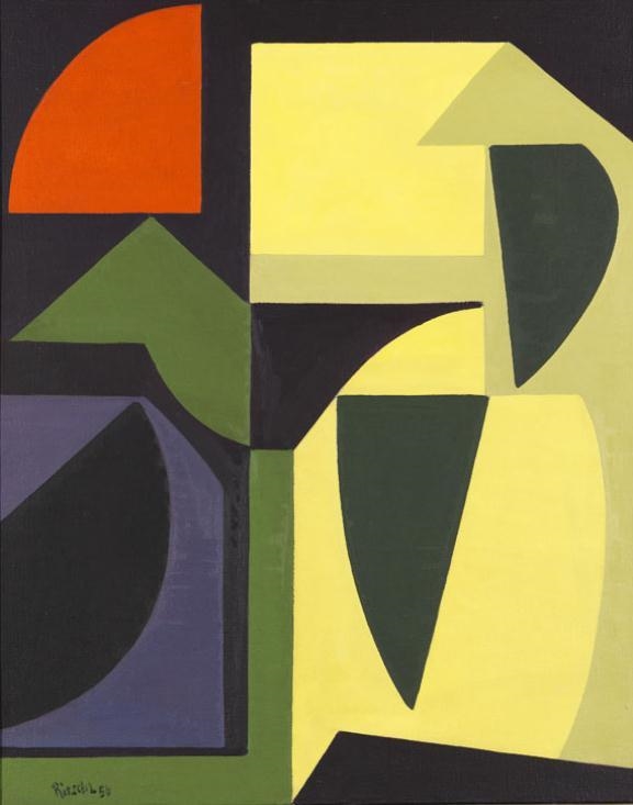 Otto Ritschl | Komposition 58/2 (1958) | MutualArt