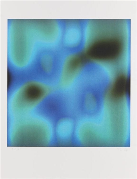 Thomas Ruff | Substrat Blue (Circa 2009) | MutualArt